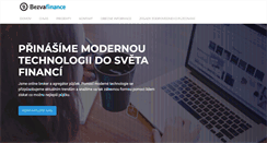 Desktop Screenshot of bezvafinance.cz